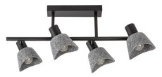 RABALUX 73010 Farelia stropné bodové svietidlo/spot 4xE14 čierna, šedá