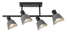 RABALUX 73010 Farelia stropné bodové svietidlo/spot 4xE14 čierna, šedá