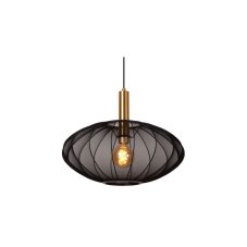 LUCIDE 03447/52/30 CORINA závěsné svítidlo D500mm 1xE27 černá, mosazná