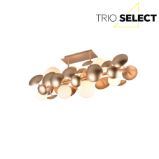 TRIO SELECT 617400879 BUBBLE stropní svítidlo 8xG9 zlatá, bílá