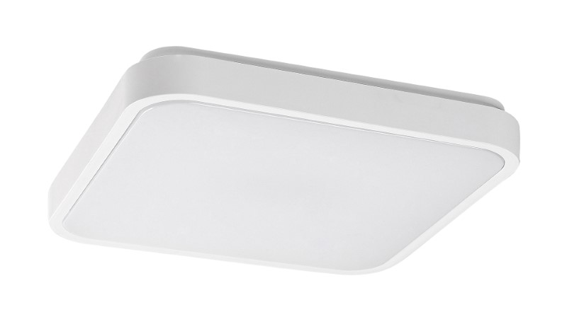 RABALUX 77138 Lowar vonkajšie stropné svietidlo so senzorom 285x285mm LED 18W/1150lm 4000K IP44 biela