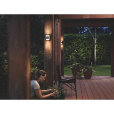 Philips 17322/93/16 Grass LED nástěnné svítidlo so senzorem 2x4.5W IP44