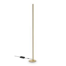 Stojacia lampa LED 3000K mosadzná IP20 Ideal Lux DORICA 366166