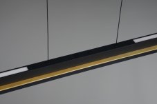 TRIO 346710180 EMERSON závěsné svítidlo SMD LED 22W/2500lm 2700-5000K černá matná