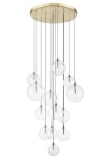 Závesné svietidlo 13x G4 zlaté Zuma Line MILAN P0606-13B-2GAC