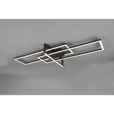 TRIO 620310332 SALINAS stropní svítidlo LED 34W/3900lm 3000K černá matná, switchdimmer