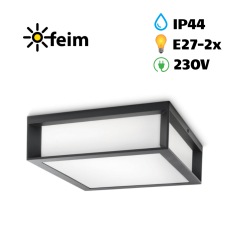 Philips Skies venkovní stropní/nástěnné svítidlo E27 2x42W IP44 antracitové