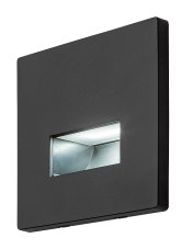 Zapuštěné svítidlo LED 3000 / 4500 / 6500K čierna IP20 Rabalux LUNCA 77195
