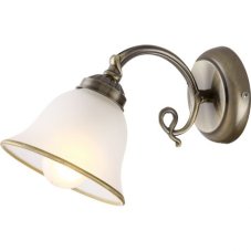 GLOBO 60208W ODIN nástěnné svítidlo 1xE27 60W IP20 mosaz