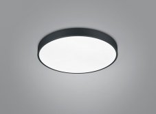 TRIO 627415032 WACO stropní svítidlo SMD LED D495mm 52W/6200lm 2300+3000+4000K černá matná