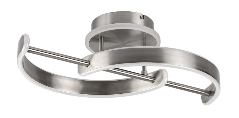 RABALUX 71052 Jarnelle stropní svítidlo LED 30W/2150lm 3000K saténová chromová, bílá