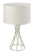 RABALUX 74081 Nivra stolní lampa V500mm1xE27 zlatá, bílá