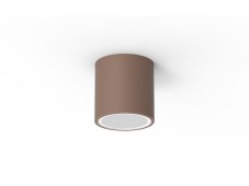 Ideal lux 318134 TECHO vonkajšie stropné svietidlo D90mm 1xGU10 IP54 hnedá