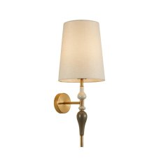 Nástěnné svítidlo 1x E27 béžová ITALUX Moren WL-84678-AB