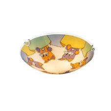 GLOBO 40606 KIDDY stropní svítidlo dětský motiv D300mm 2xE27 vícebarevné