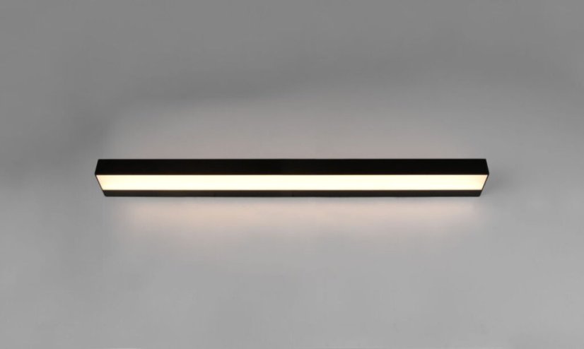 TRIO 283919032 ROCCO nástěnné svítidlo LED 13W/1400lm 3000K IP44 matná černá