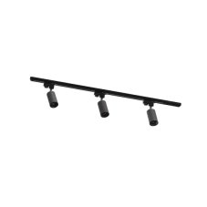 Lištové svietidlá SET 3x GU10 1 m čierna Zuma Line Tube Track 3551
