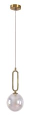 RABALUX 72303 Rosehip závesné svietidlo D150mm 1xG9 champagne, viacfarebná