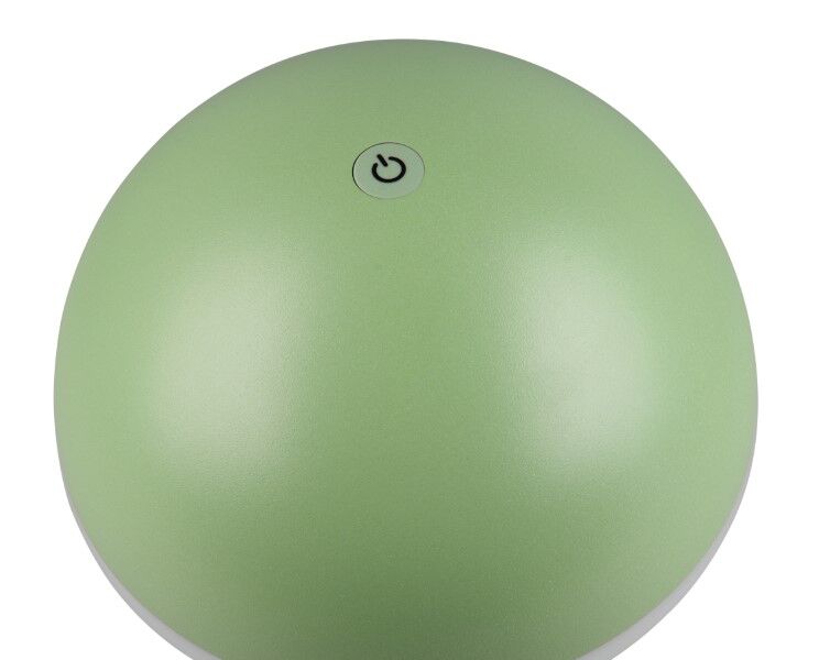 TRIO Reality R57716149 FUNGO venkovní stolní lampa SMD LED V310mm 2W/200lm 3000+4000+6500K IP54 pistáciová, černá, nabíjecí baterie, USB-C port, nabíjecí stanice