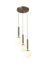 Rabalux 5353 Divina závesné svietidlo 370mm 3xE14 3x9W IP20 zlatá