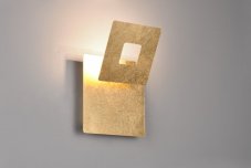 TRIO 240319179 LEANO nástěnné svítidlo SMD LED 6W/560lm 3000K zlatá, bílá