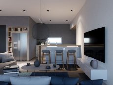 LED2 1110933 TINY stropné povrchové bodové svietidlo 78mm 8W/704lm 3000K čierna