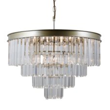 Italux PND-44372-8-CHMP-GLD závesné svietidlo Verdes D560mm 8x40W E14 champagne zlatá