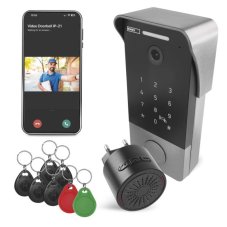 EMOS 3010040340 GoSmart videozvonček IP44 sivá
