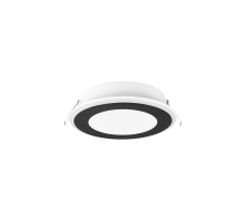TRIO 652410132 AURA zápustné svítidlo LED D148mm 10W/1040lm 3000K matná černá