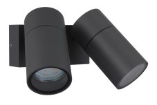 GLOBO 3209-2 PIPER vonkajšie nástenné svietidlo 2xGU10 IP44 antracitová