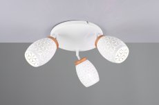 TRIO Reality R61573331 BIDAR stropní svítidlo D580mm 3xE14 bílá matná