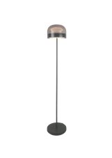 RABALUX 74038 Xelira dotyková stojací lampa D240mm LED 20W/1050lm 3000+4000+6000K černá, kouřová