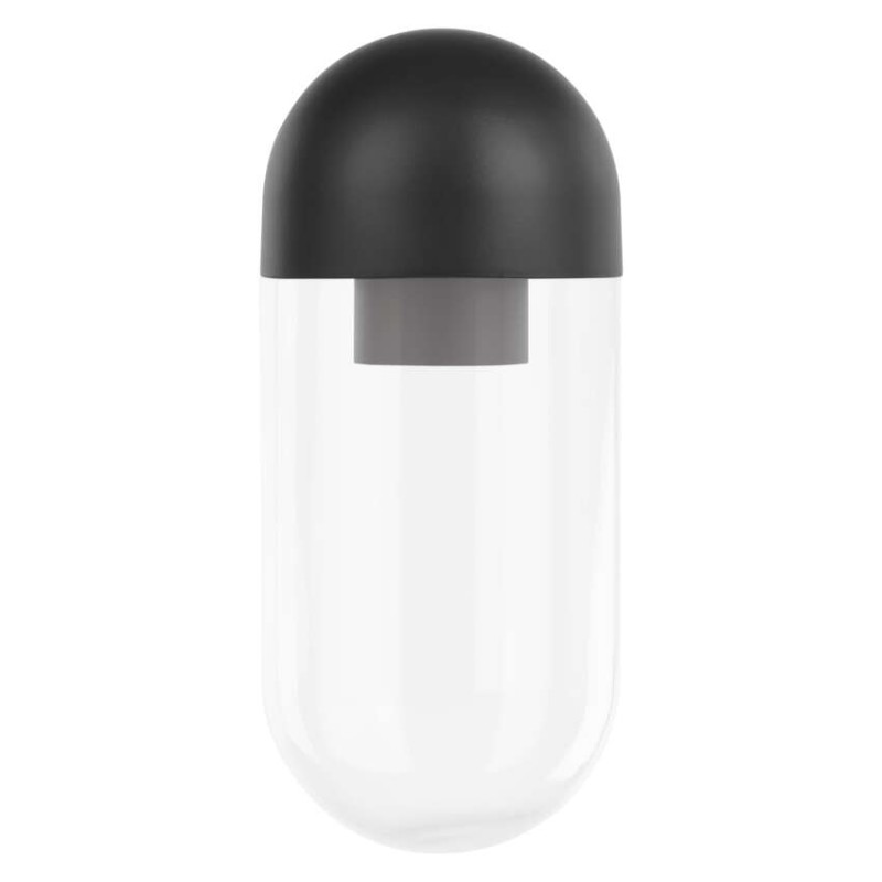 EMOS ZGG010P CASSIA venkovní nástěnné svítidlo E27 126 × 95 × 222  IP44 antracit