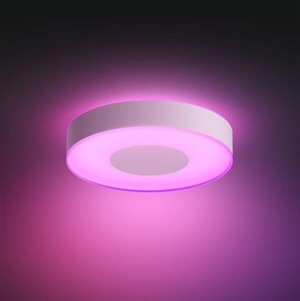 Philips HUE LED White and color Ambiance 41167/31/P9 Xamento M koupelnové stropní svítidlo 33,5W 2350lm 2200-6500K 38,1cm IP44 bílé stmívatelné Bluetooth