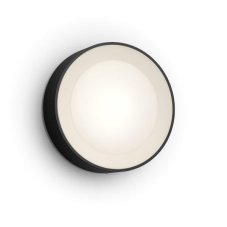 PHILIPS HUE 17465/30 / P7 Daylo 15W 22cm RGB BK exteriérové ​​nástěnné svítidlo