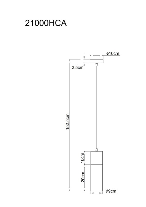 GLOBO 21000HCA ANNIKA závesné svietidlo D100mm 1xE27 kávová, dymová
