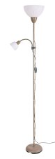 Stojacia lampa 1x E27, E14 béžová IP20 Rabalux ACTION PRO 74103