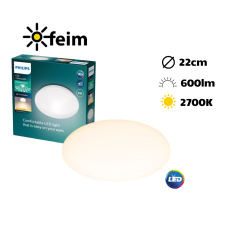 Philips Moire LED CL200 stropní svítidlo 225mm 6W/600lm 2700K