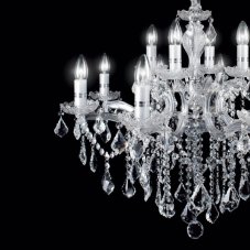 Závěsné svítidlo / Luster Ideal lux 035611 FLORIAN SP12 ORO 12xE14 40W