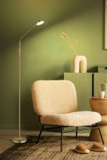 Stojací lampa LED 2700 / 3350 / 4000K mosadzná IP20 GLOBO lighting SILVIO 58504SM