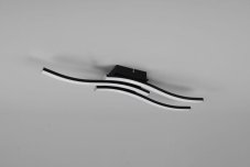 TRIO Reality R62473432 ROUTE stropné svietidlo SMD LED 3x5W/600lm 4000K čierna matná