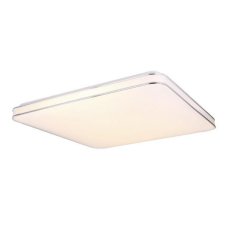 GLOBO SMART LIGHT 48406-48SH LASSY stmívatelné stropní LED svítidlo 500 mm 48W / 3200lm 3000-4000-6000K IP20 bílá s dálkovým ovládáním, starlight efekt