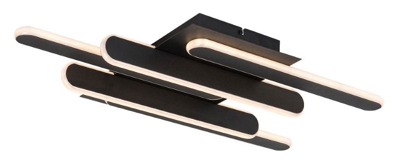 RABALUX 71050 Sindri stropné svietidlo LED 36W/1900lm 3000+4000K čierna, biela