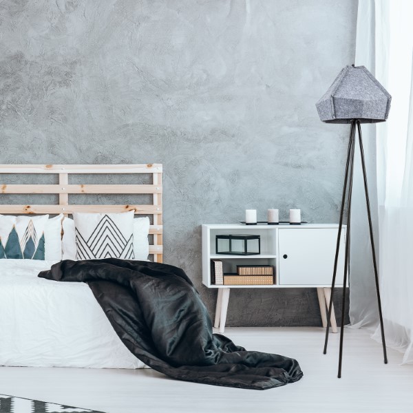 RABALUX 74000 Lomiro stojacia lampa D440mm 1xE27 šedá