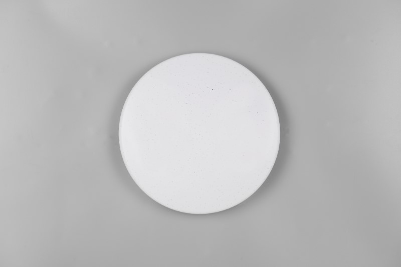 TRIO Reality R67839100 POLLUX stropní svítidlo se senzorem D370mm SMD LED 15W/1500lm 3000K IP44 bílá, starlight efekt