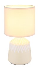 GLOBO 21733CU RELA stolní lampička V315mm 1xE14 béžová