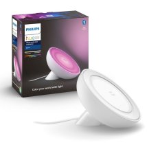 Philips HUE Bloom Gen4 EU / UK dekorační stolní LED svítilna 7.1W / 500lm 2000-6500K bílá Bluetooth