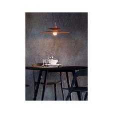 REDO 01-3049 GUNNAR závěsné svítidlo D500mm 1xE27 kaštanově hnědá