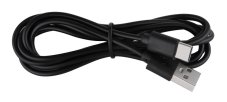 GLOBO 58481S LORNA dotykové stolní svítidlo LED 3W 270/150lm 2800-6500K černá, USB Cable incl.