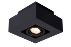 Lucide 09119/06/30 XIRAX stropní bodové stmívatelné svítidlo 1xGU10 / 5W LED černá